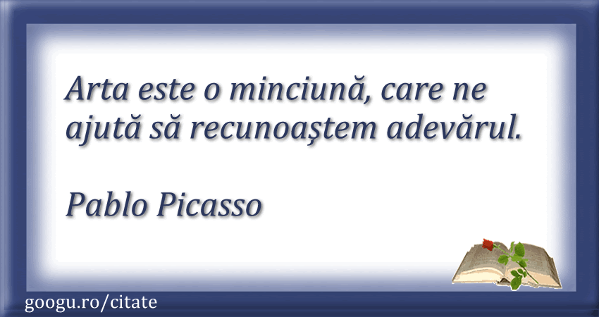 Citate despre arta (Pablo Picasso)
