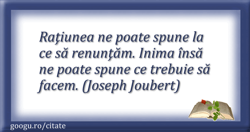 Citat despre inima (Joseph Joubert)