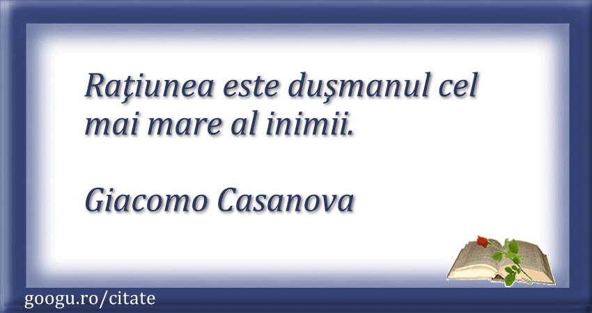 Citat despre inima 02 (Giacomo Casanova)